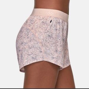 Outdoor Voices Relay Short discontinued speckled pink color